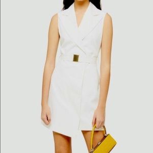 TOPSHOP Sleeveless Blazer Dress, US size 8,  UK 12